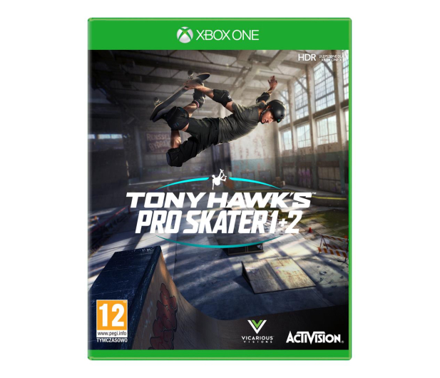 Xbox Tony Hawk's Pro Skater 1 + 2 - 566441 - zdjęcie